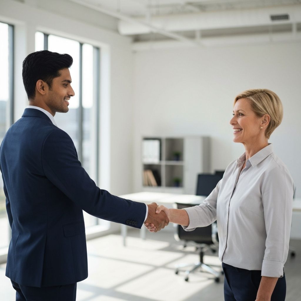 Equipe profissional em escritório